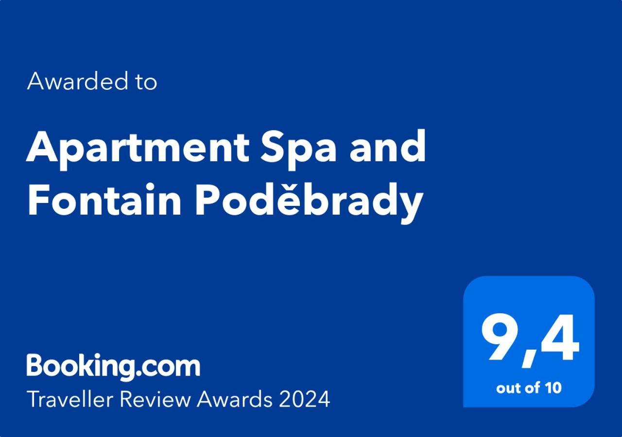 Apartment Spa And Fontain Poděbrady Exterior foto